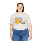 Smiley Water Quote Tee - Casual Summer Shirt, Gift for Friends, Fun Graphic Tee, Festival Wear, Hot Summer Vibes