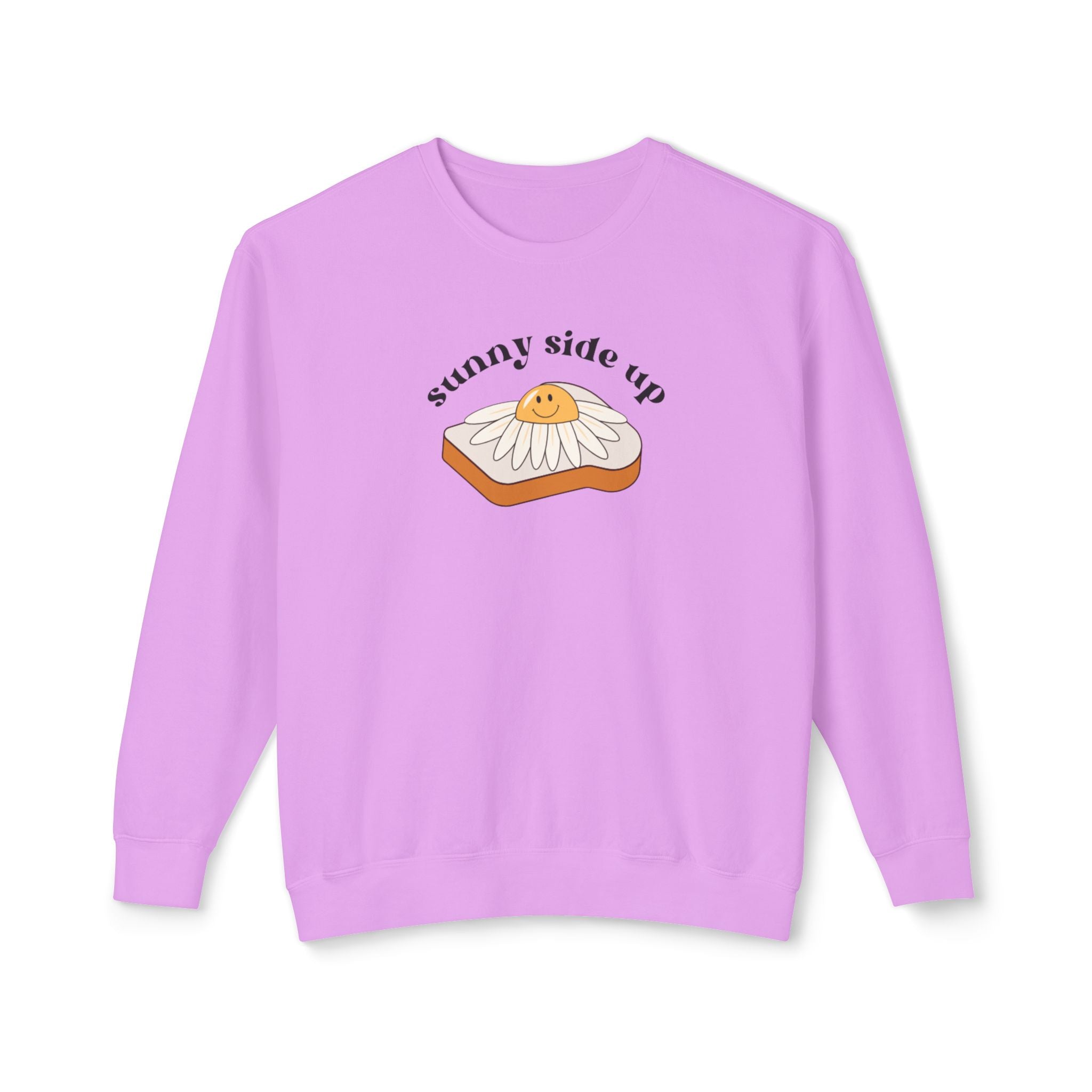 Sunny Side Up Crewneck Sweatshirt - Breakfast Lover Gift, Cozy Sweatshirt, Casual Outfit, Foodie Apparel, Spring Essentials