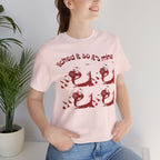 Licked It So It's Mine Unisex Short Sleeve Tee - Fun Graphic Shirt, Flirty Casual Wear, Birthday Gift, Funny T-Shirt