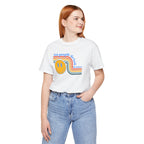 Smiley Water Quote Tee - Casual Summer Shirt, Gift for Friends, Fun Graphic Tee, Festival Wear, Hot Summer Vibes