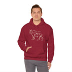 Cozy Wildlife Hoodie, Animal Lover Gift, Fun Sweatshirt, Funny Illustration, Perfect for Cold Days, Present for Friends