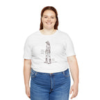Cowgirl Western Tee - Graphic Unisex Jersey Shirt - Adventure Vibes - Perfect for Outdoor Lovers, Gifts, Casual Wear, Eco-friendly Fashion
