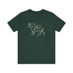 Here Kitty Kitty Unisex Tee, Bobcat T-Shirt, Funny Nature Tee, Gift for Wildlife Lovers, Cute Cat Apparel
