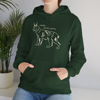 Cozy Wildlife Hoodie, Animal Lover Gift, Fun Sweatshirt, Funny Illustration, Perfect for Cold Days, Present for Friends
