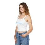 Trendy Women's Tank Top - "Hot People Drink Water" - Casual Wear, Summer Fashion, Gift for Friends, Fitness Apparel, Beach Top