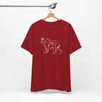 Here Kitty Kitty Unisex Tee, Bobcat T-Shirt, Funny Nature Tee, Gift for Wildlife Lovers, Cute Cat Apparel