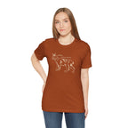 Here Kitty Kitty Unisex Tee, Bobcat T-Shirt, Funny Nature Tee, Gift for Wildlife Lovers, Cute Cat Apparel
