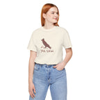 Western "Yee Caw" Unisex Tee, Bird Lover's T-Shirt, Gift for Nature Enthusiasts, Casual Wear