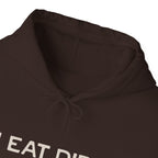 I Eat Dirt Unisex Heavy Blend Hoodie | Funny Gift for Gardeners, Nature Lovers, Casual Wear, Birthday Gift, Cozy Sweatshirt