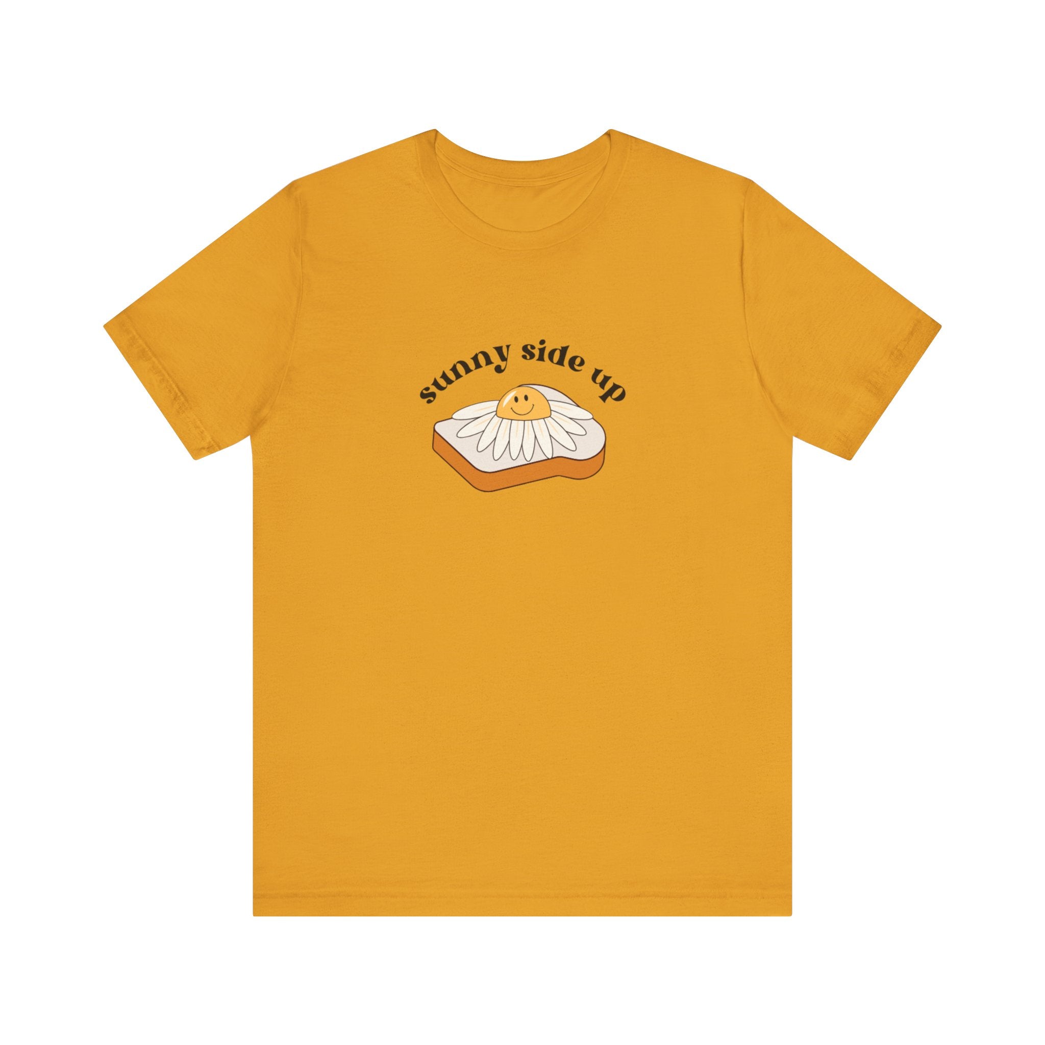 Sunny Side Up Graphic Tee, Cute Egg T-Shirt, Unisex Fun Fashion, Gift for Food Lovers, Breakfast Lover's Apparel