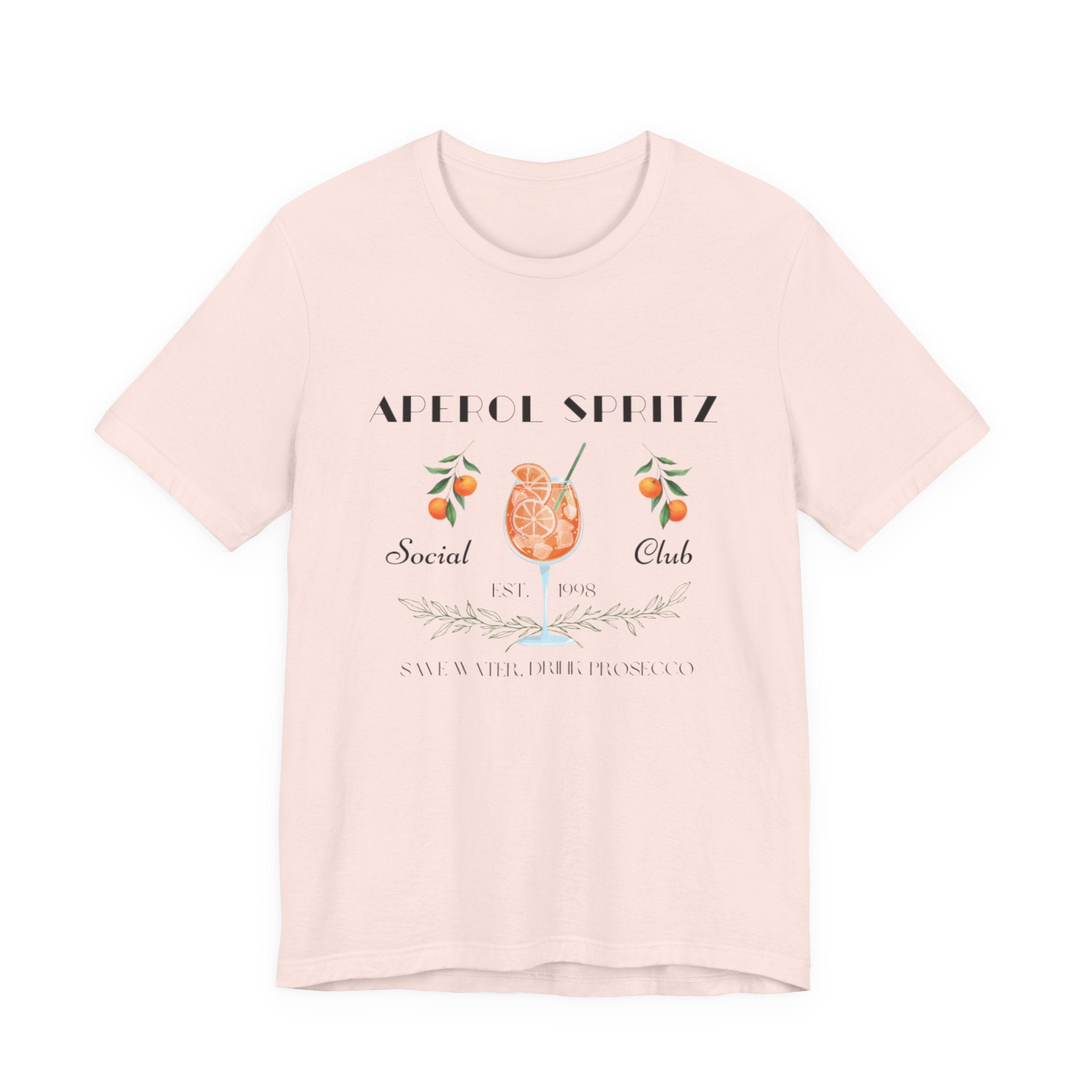 Vintage Style Graphic Aperol Spritz T-Shirt, Perfect for Casual Outings, Gift for Friends, Summer Essential, Unisex Tee with Fun Design
