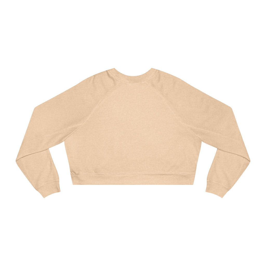 Cropped Fleece Pullover with Western 'Yee Caw' Design - Cozy Sweatshirt for Nature Lovers, Gift for Birthdays, Casual Essentials, Outdoor