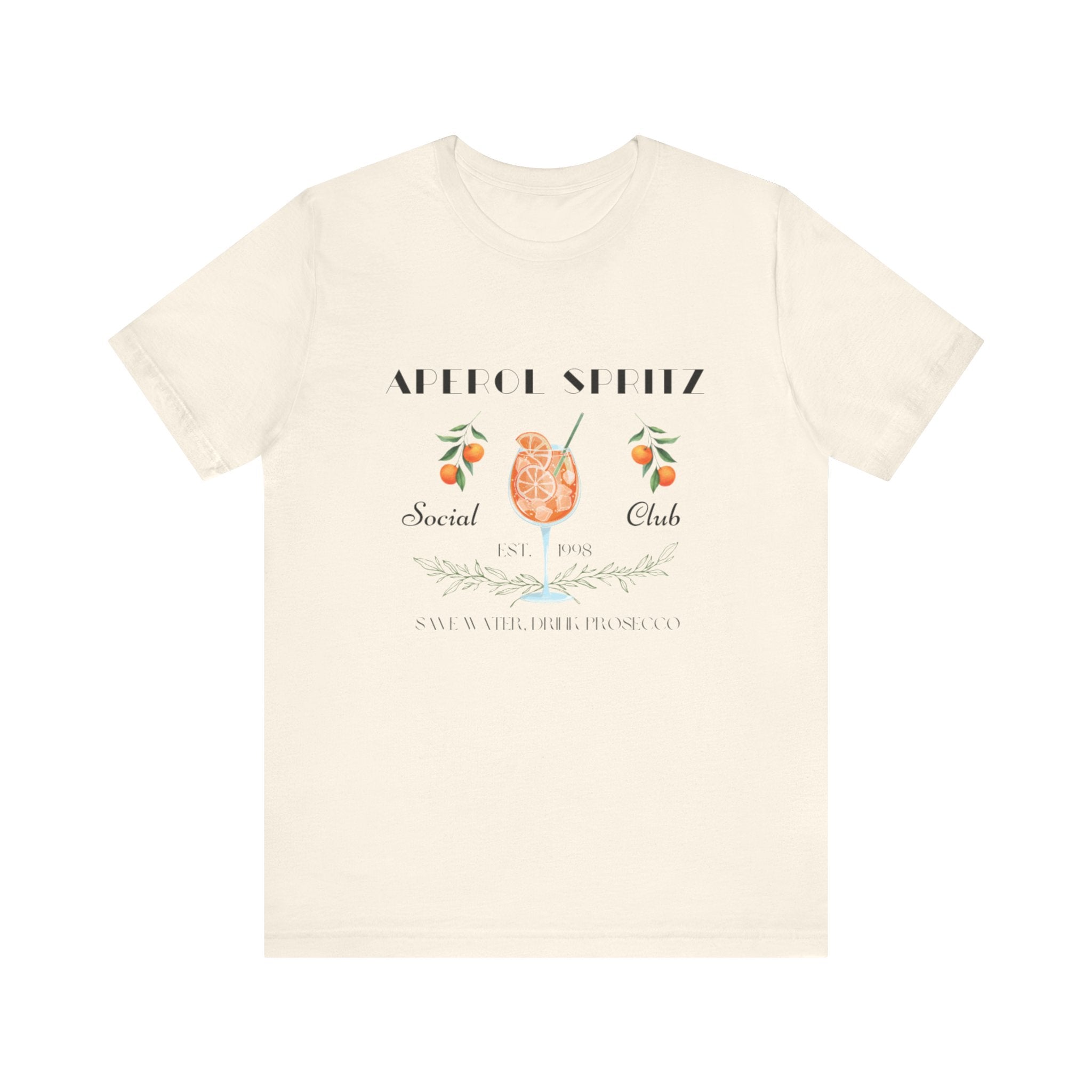 Vintage Style Graphic Aperol Spritz T-Shirt, Perfect for Casual Outings, Gift for Friends, Summer Essential, Unisex Tee with Fun Design