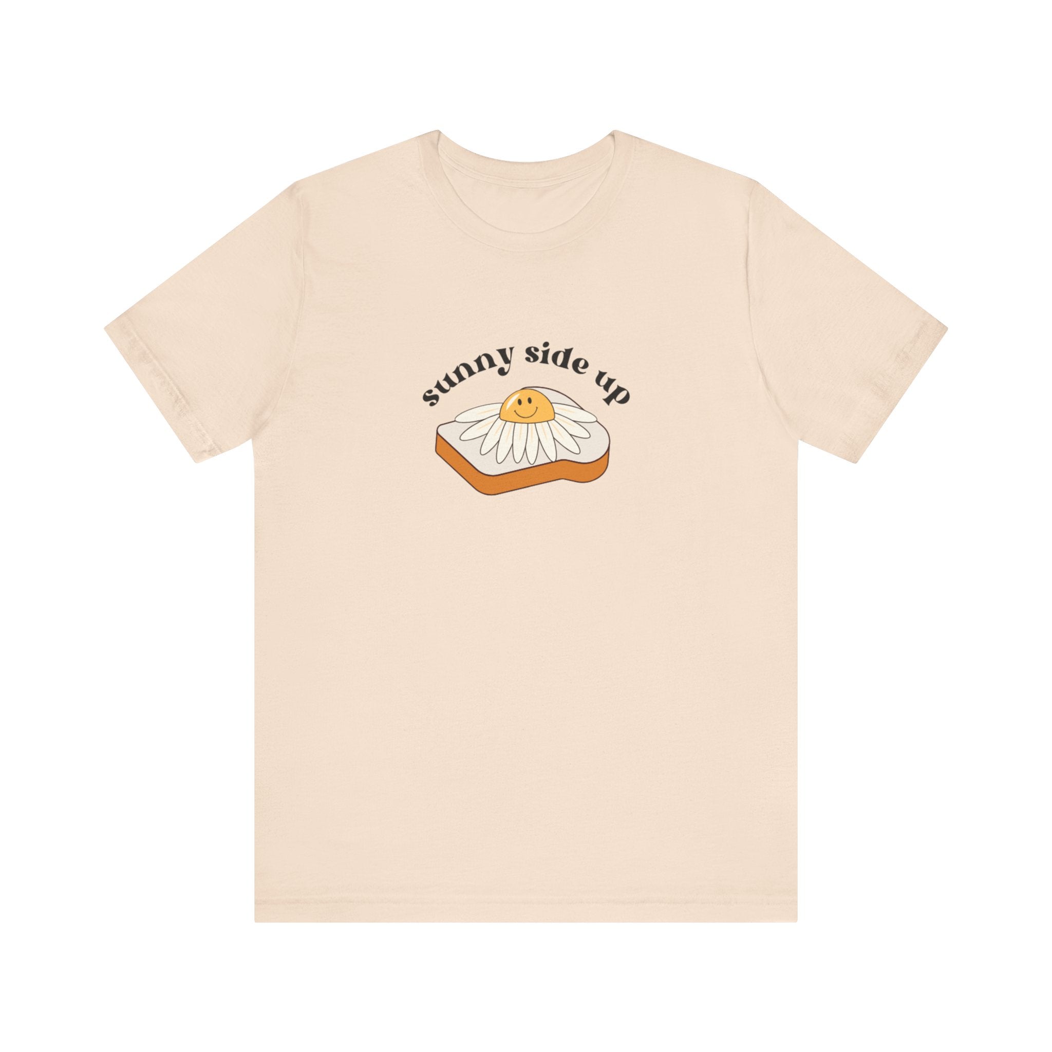 Sunny Side Up Graphic Tee, Cute Egg T-Shirt, Unisex Fun Fashion, Gift for Food Lovers, Breakfast Lover's Apparel