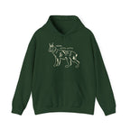Cozy Wildlife Hoodie, Animal Lover Gift, Fun Sweatshirt, Funny Illustration, Perfect for Cold Days, Present for Friends