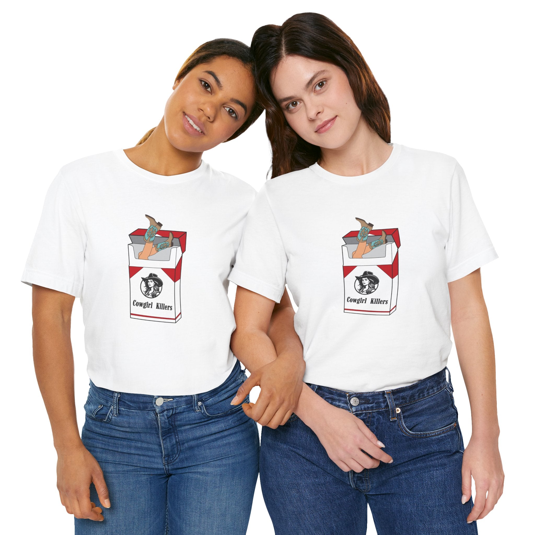 Cowgirl Killers T-Shirt, Trendy Women's Tee, Fun Summer Shirt, Gift for Her, Retro Style Tee