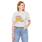 Smiley Water Quote Tee - Casual Summer Shirt, Gift for Friends, Fun Graphic Tee, Festival Wear, Hot Summer Vibes