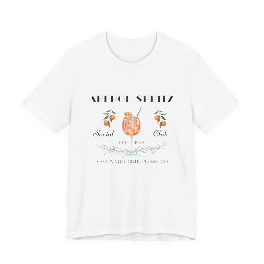 Vintage Style Graphic Aperol Spritz T-Shirt, Perfect for Casual Outings, Gift for Friends, Summer Essential, Unisex Tee with Fun Design