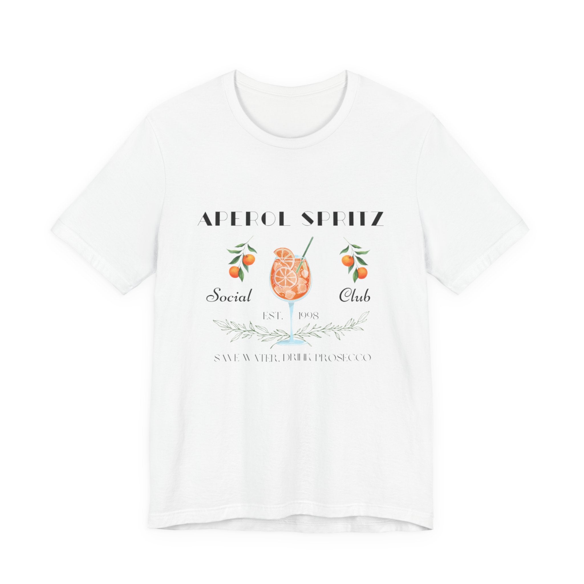 Vintage Style Graphic Aperol Spritz T-Shirt, Perfect for Casual Outings, Gift for Friends, Summer Essential, Unisex Tee with Fun Design