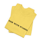 Fun Scissors Tee, Quirky Yellow T-Shirt for Crafters, Perfect Gift for Artists, Stylish Everyday Wear, Ideal for Summer