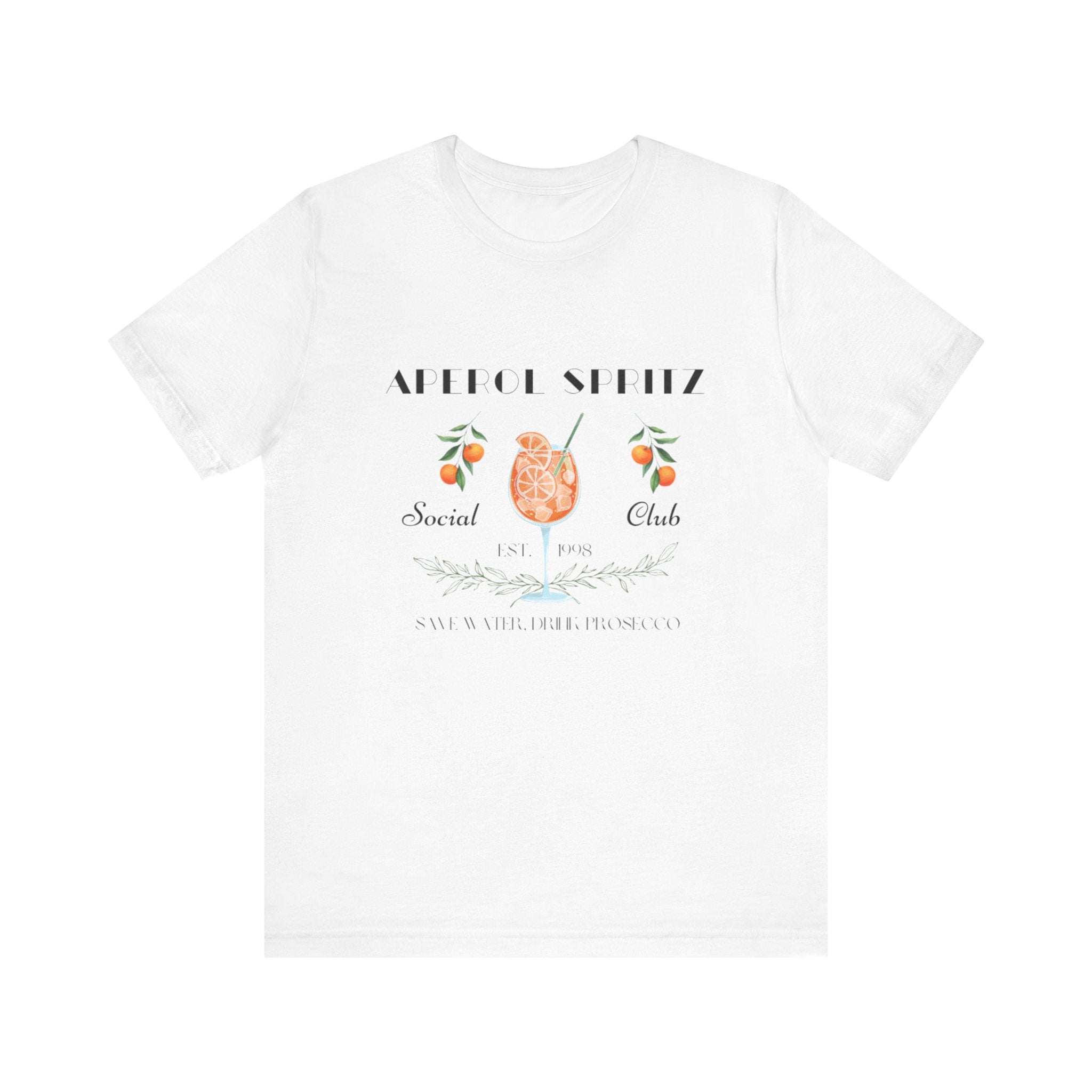 Vintage Style Graphic Aperol Spritz T-Shirt, Perfect for Casual Outings, Gift for Friends, Summer Essential, Unisex Tee with Fun Design