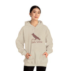 Western "Yee Caw" Raven Unisex Hoodie, Cozy Casual Sweatshirt, Gift for Nature Lovers, Autumn Fashion