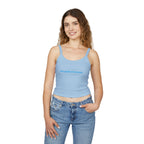 Trendy Women's Tank Top - "Hot People Drink Water" - Casual Wear, Summer Fashion, Gift for Friends, Fitness Apparel, Beach Top