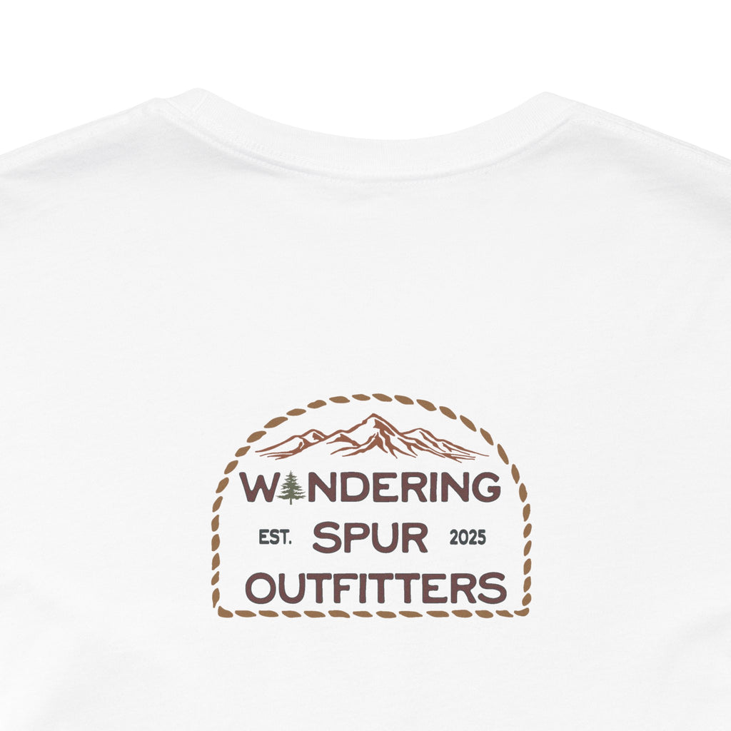 Cowgirl Western Tee - Graphic Unisex Jersey Shirt - Adventure Vibes - Perfect for Outdoor Lovers, Gifts, Casual Wear, Eco-friendly Fashion