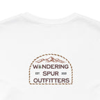 Cowgirl Western Tee - Graphic Unisex Jersey Shirt - Adventure Vibes - Perfect for Outdoor Lovers, Gifts, Casual Wear, Eco-friendly Fashion