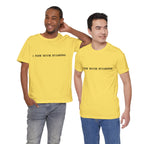 Fun Scissors Tee, Quirky Yellow T-Shirt for Crafters, Perfect Gift for Artists, Stylish Everyday Wear, Ideal for Summer