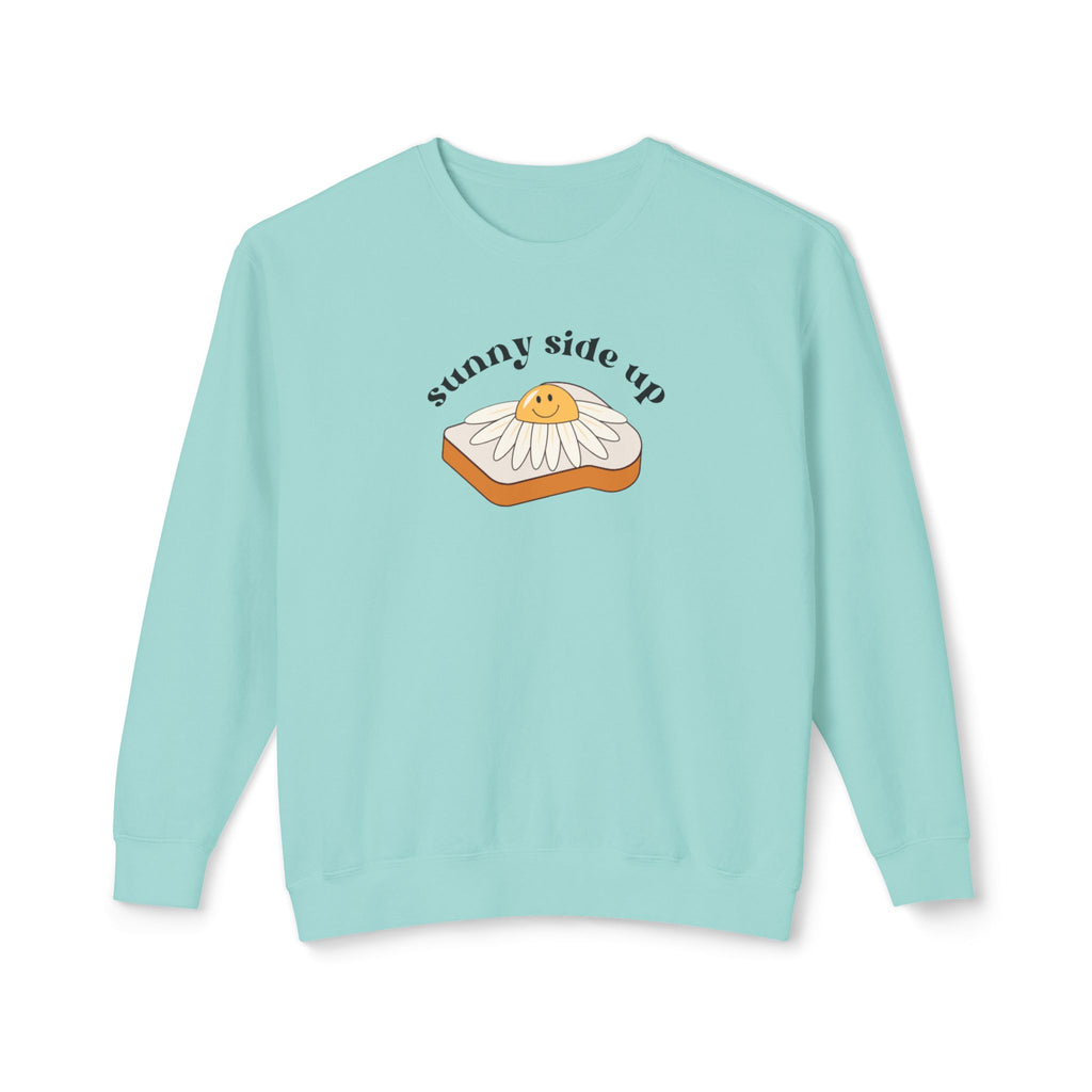 Sunny Side Up Crewneck Sweatshirt - Breakfast Lover Gift, Cozy Sweatshirt, Casual Outfit, Foodie Apparel, Spring Essentials