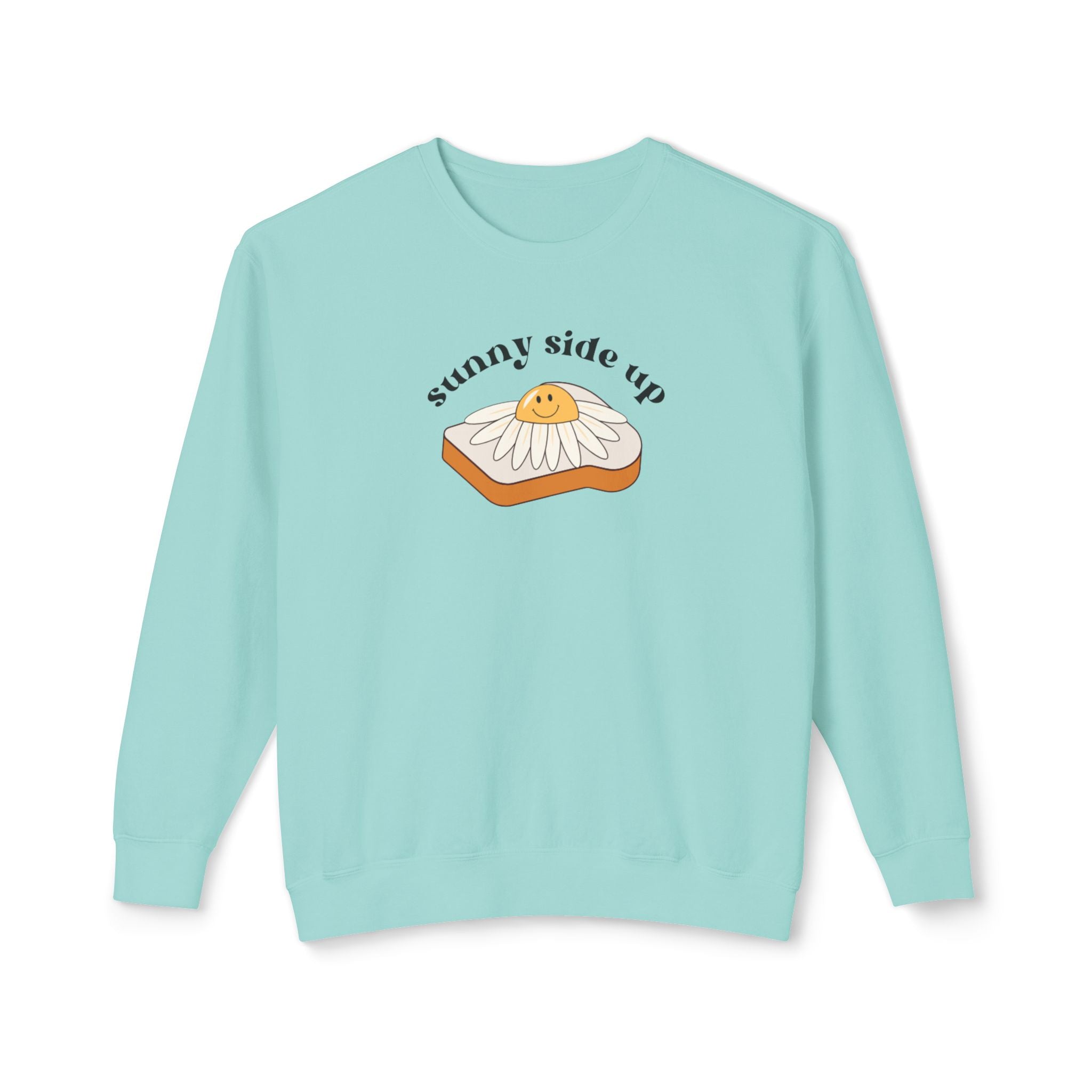 Sunny Side Up Crewneck Sweatshirt - Breakfast Lover Gift, Cozy Sweatshirt, Casual Outfit, Foodie Apparel, Spring Essentials