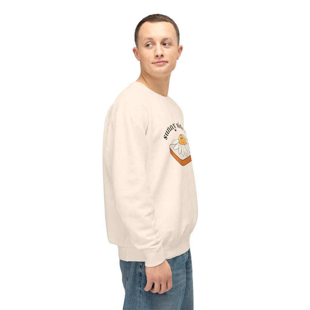 Sunny Side Up Crewneck Sweatshirt - Breakfast Lover Gift, Cozy Sweatshirt, Casual Outfit, Foodie Apparel, Spring Essentials