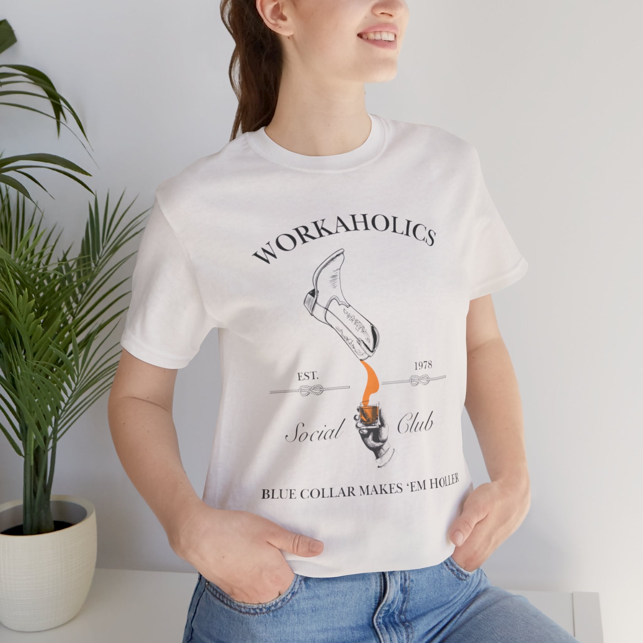 Workaholics Unisex Tee, Fun Casual Shirt for Fans, Gift for Work Enthusiasts, Ideal for Everyday Wear, Perfect for Holidays