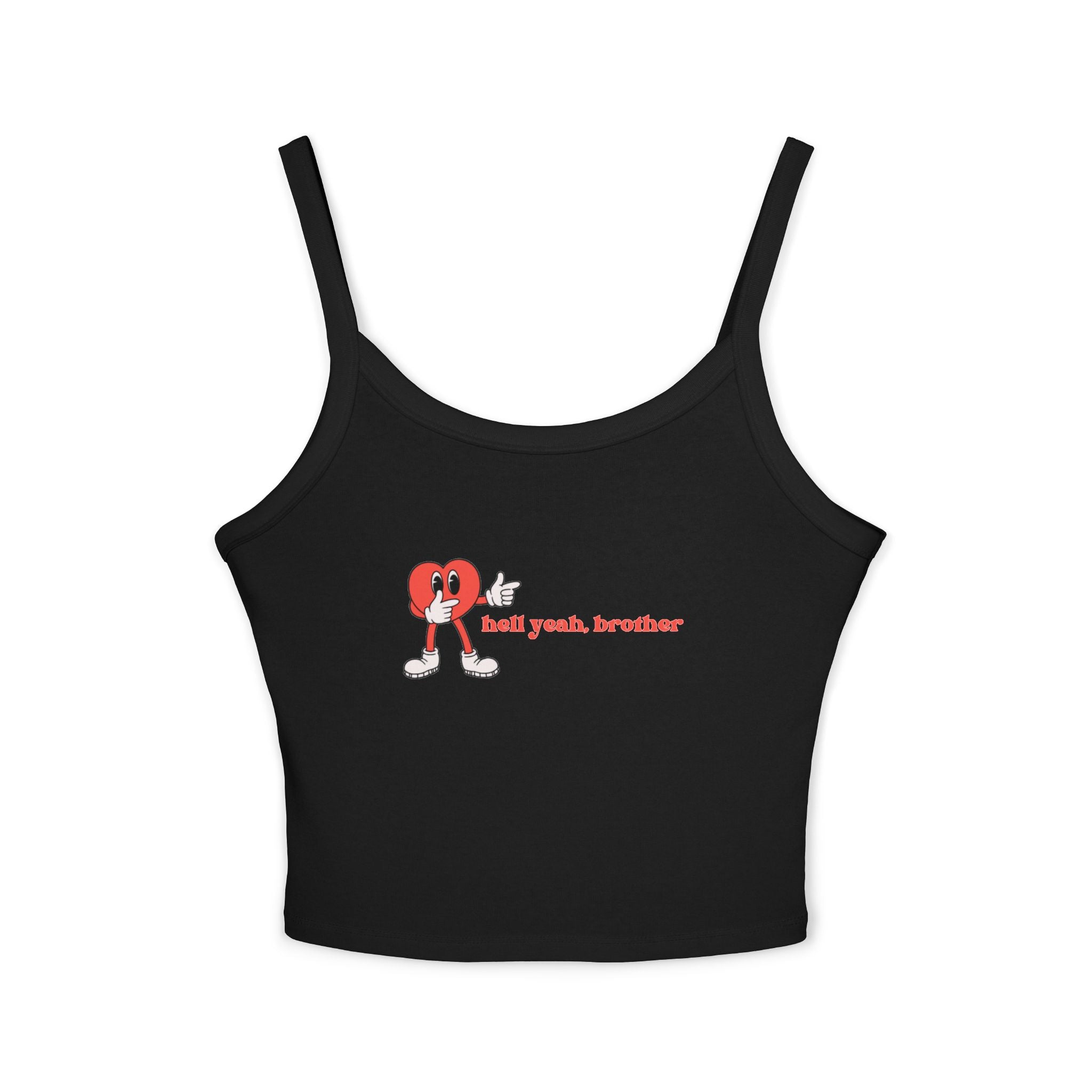 Hell Yeah Brother Retro Women's Tank Top: Perfect for Summer, Vacation, Parties, Lounging, and Layering