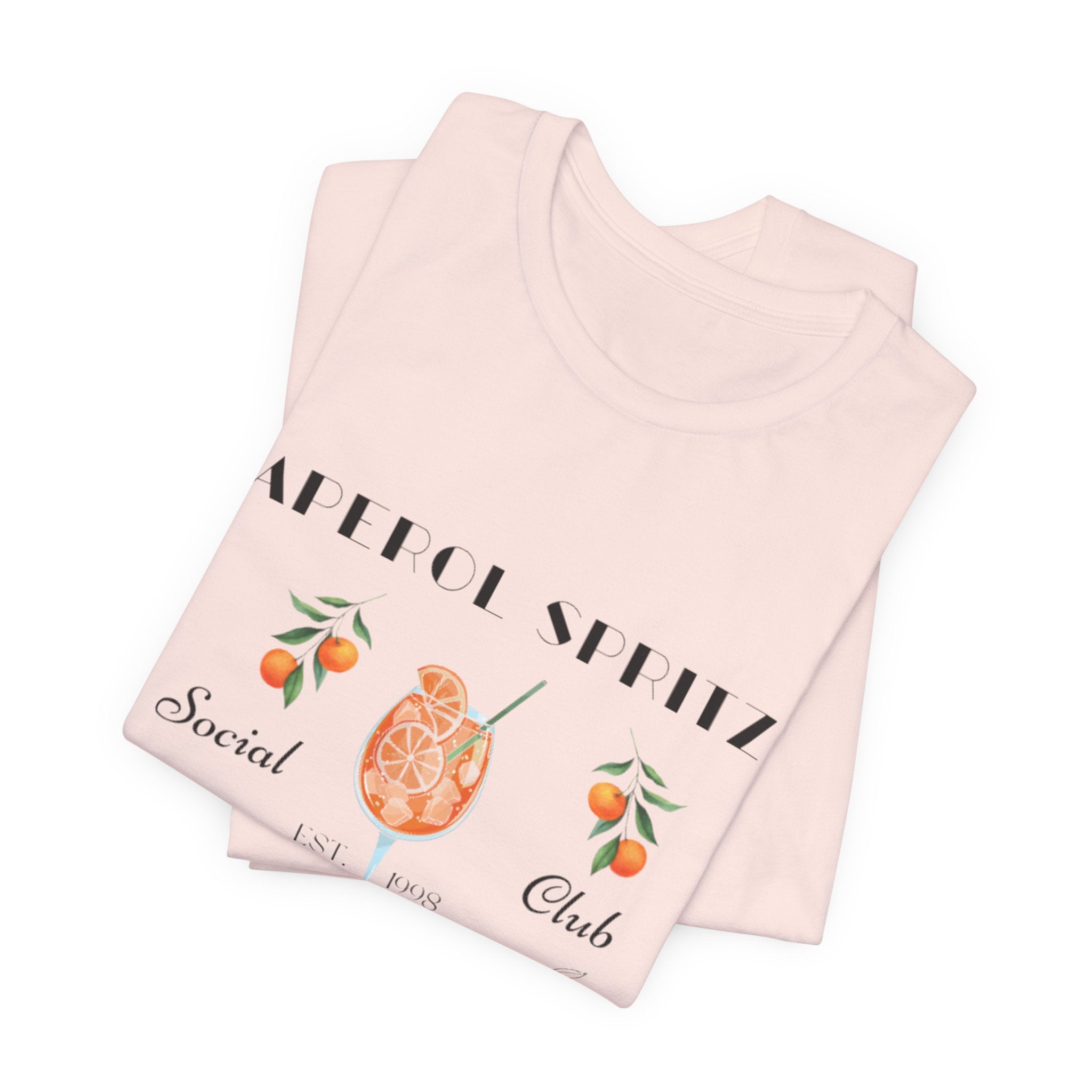 Vintage Style Graphic Aperol Spritz T-Shirt, Perfect for Casual Outings, Gift for Friends, Summer Essential, Unisex Tee with Fun Design