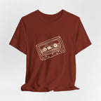 Trail Mix Retro Cassette Tee for Adventure Lovers, Vintage Music Shirt, Unisex Graphic Tee, Casual Wear T-Shirt, Nostalgic Apparel