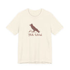 Western "Yee Caw" Unisex Tee, Bird Lover's T-Shirt, Gift for Nature Enthusiasts, Casual Wear