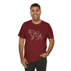Here Kitty Kitty Unisex Tee, Bobcat T-Shirt, Funny Nature Tee, Gift for Wildlife Lovers, Cute Cat Apparel