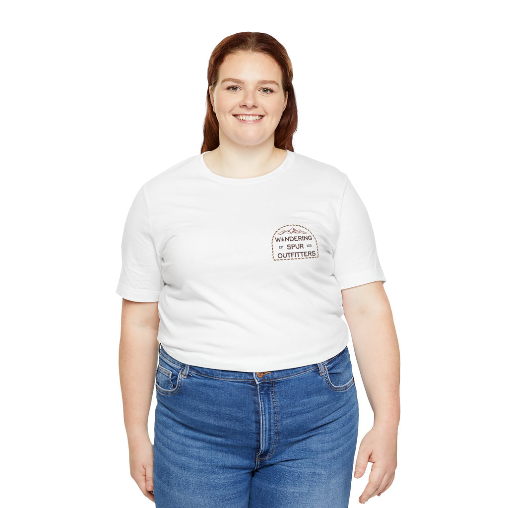 Inspirational Motivational Short Sleeve Tee, Casual Wear, Gift for Friends, Positive Quote Shirt, Everyday Comfort Top