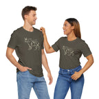 Here Kitty Kitty Unisex Tee, Bobcat T-Shirt, Funny Nature Tee, Gift for Wildlife Lovers, Cute Cat Apparel