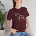 Here Kitty Kitty Unisex Tee, Bobcat T-Shirt, Funny Nature Tee, Gift for Wildlife Lovers, Cute Cat Apparel