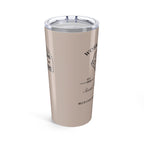 Workaholics Social Club 20oz Travel Tumbler with Vintage Design | Coffee Cup, Tea Mug, Gift for Travelers