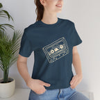 Trail Mix Retro Cassette Tee for Adventure Lovers, Vintage Music Shirt, Unisex Graphic Tee, Casual Wear T-Shirt, Nostalgic Apparel