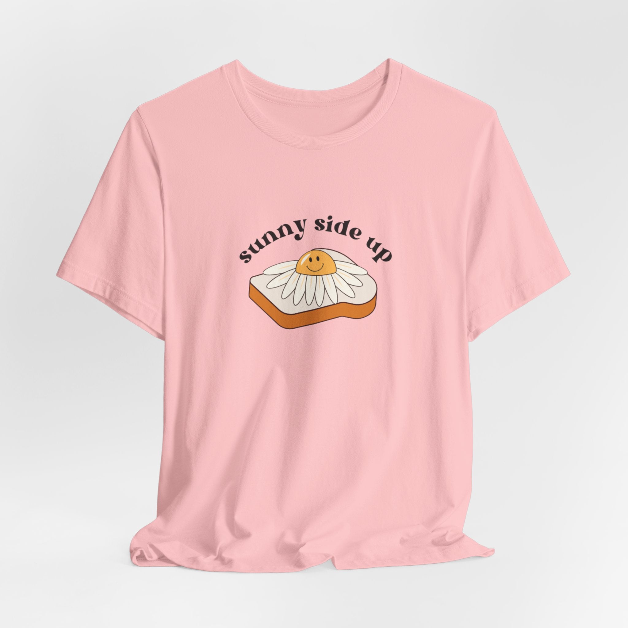 Sunny Side Up Graphic Tee, Cute Egg T-Shirt, Unisex Fun Fashion, Gift for Food Lovers, Breakfast Lover's Apparel