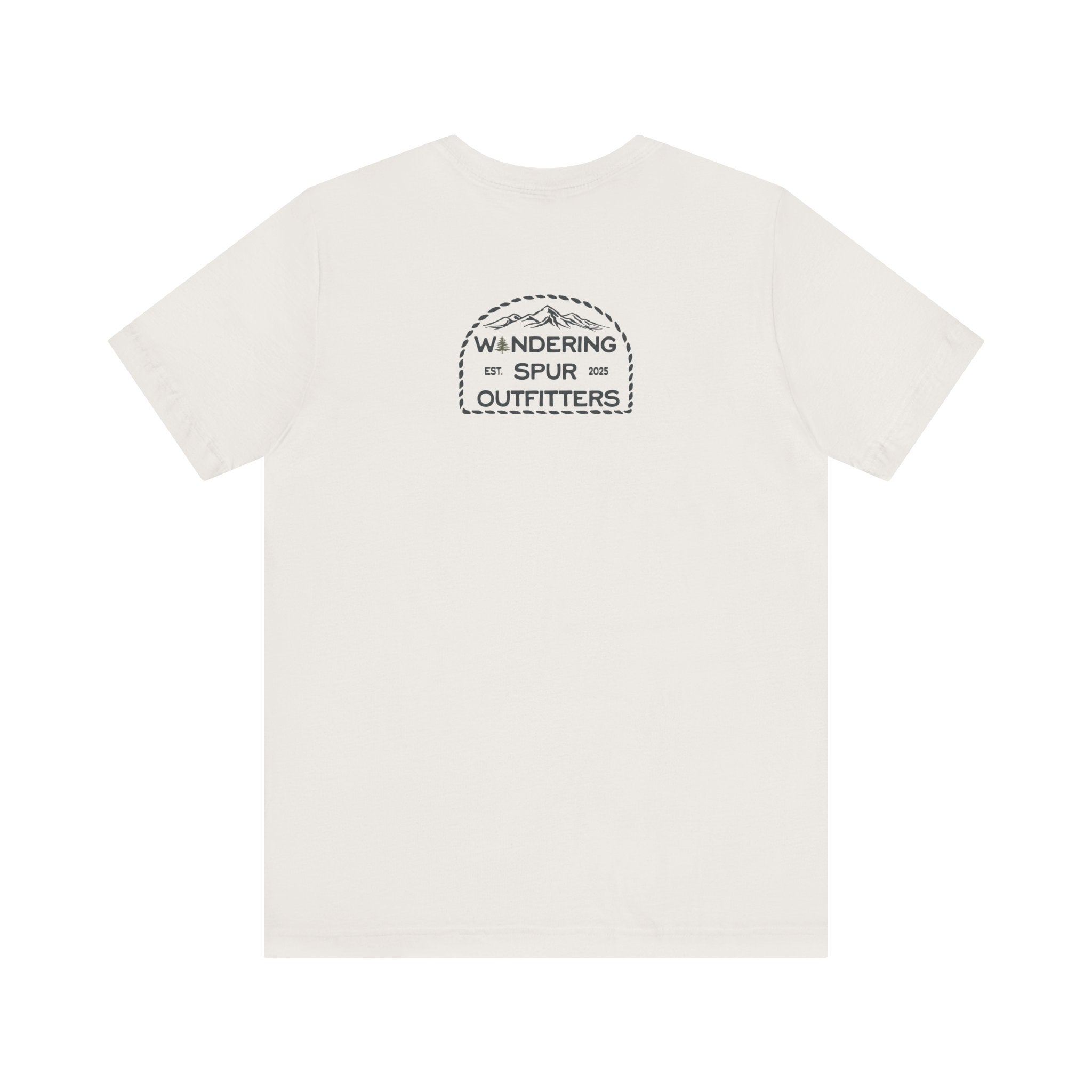 Wandering Spur Outfitters Tee, Adventure Shirt, Travel Apparel, Nature Lover T-Shirt, Gift for Outdoor Enthusiasts, Unique Graphic Tee