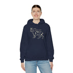 Cozy Wildlife Hoodie, Animal Lover Gift, Fun Sweatshirt, Funny Illustration, Perfect for Cold Days, Present for Friends