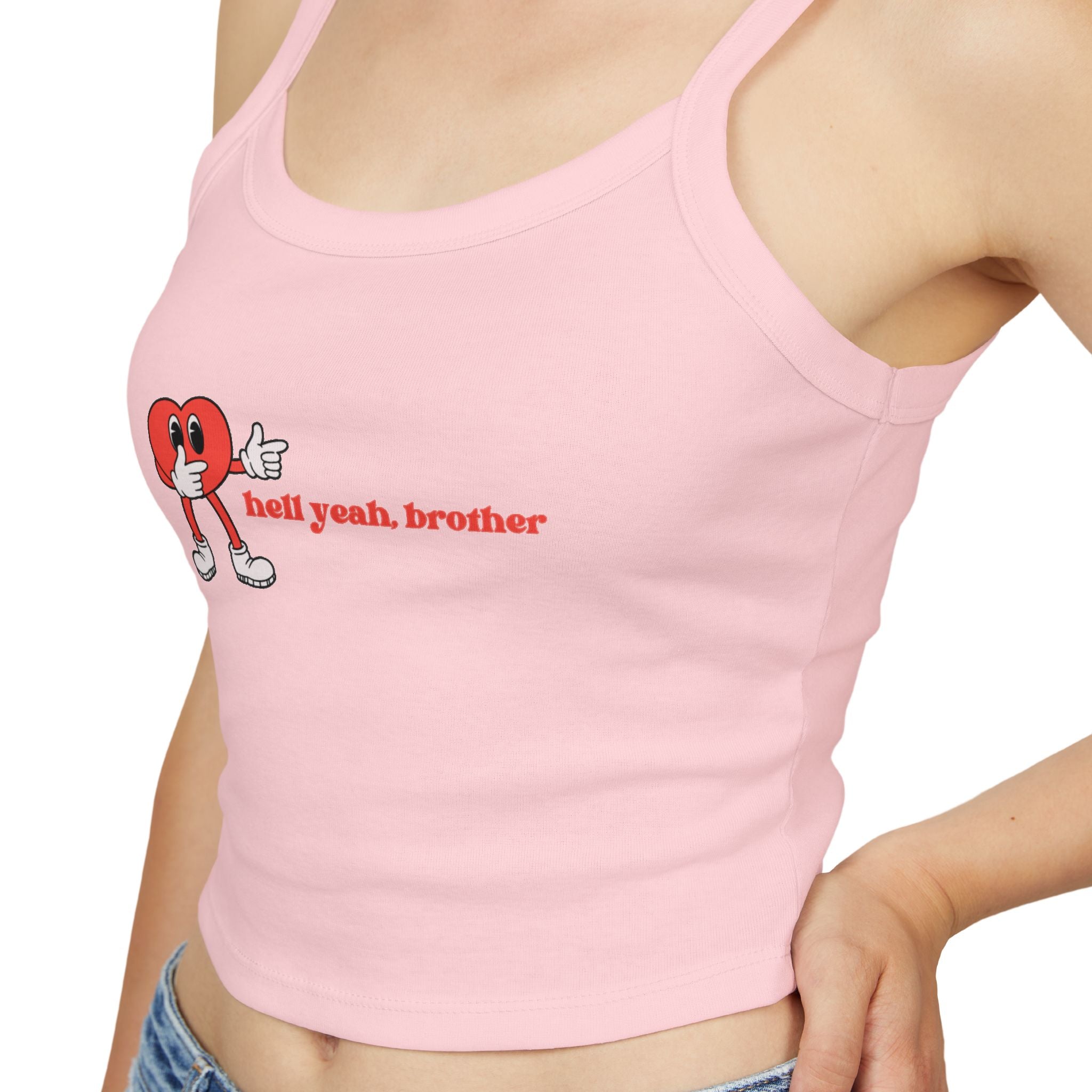 Hell Yeah Brother Retro Women's Tank Top: Perfect for Summer, Vacation, Parties, Lounging, and Layering