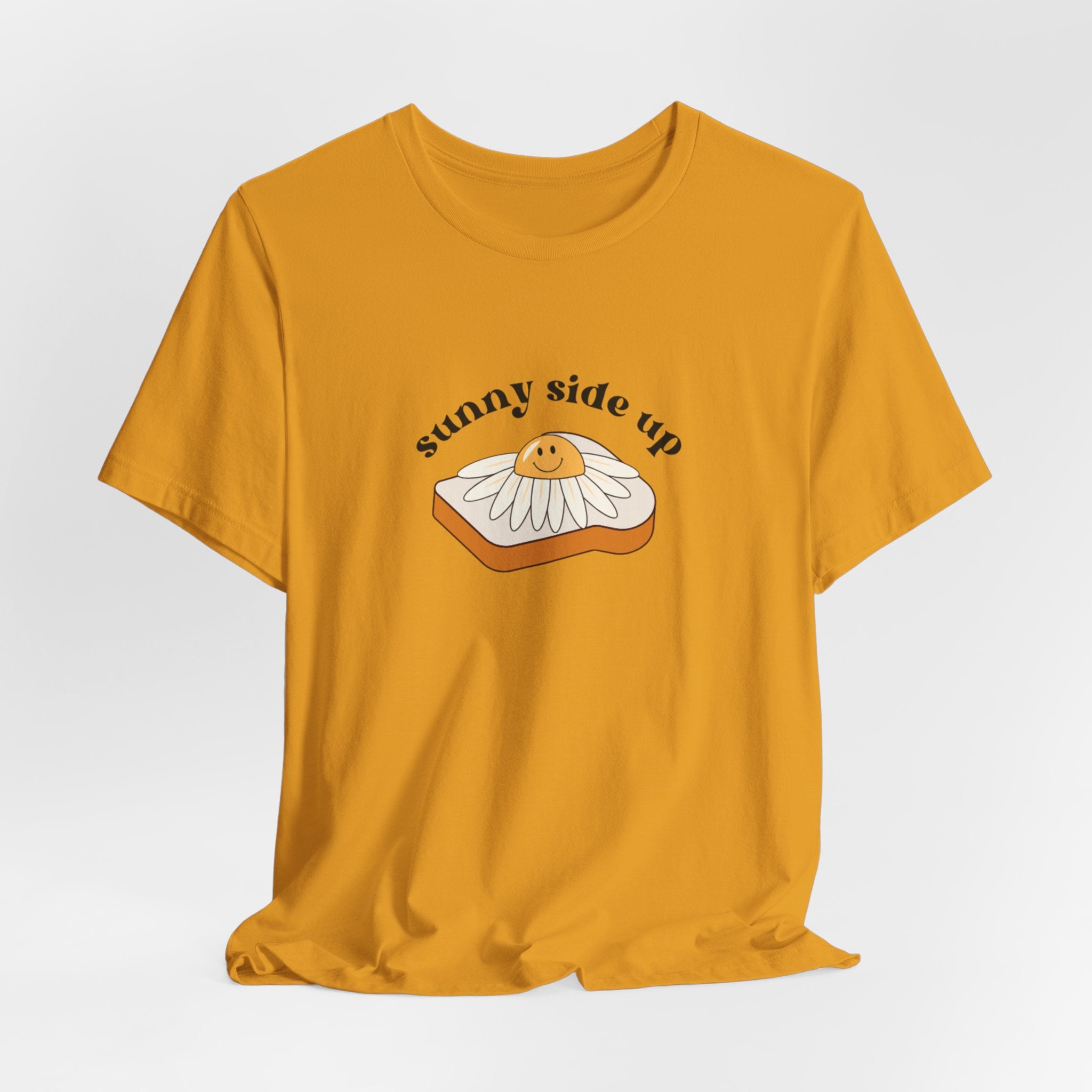 Sunny Side Up Graphic Tee, Cute Egg T-Shirt, Unisex Fun Fashion, Gift for Food Lovers, Breakfast Lover's Apparel