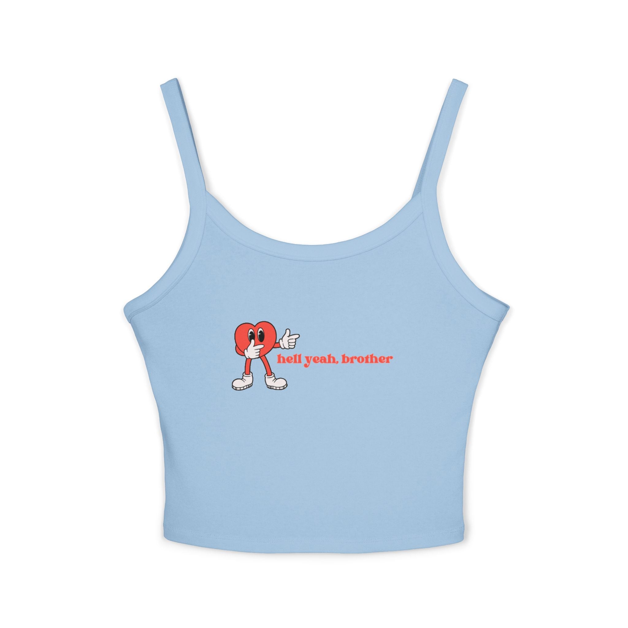 Hell Yeah Brother Retro Women's Tank Top: Perfect for Summer, Vacation, Parties, Lounging, and Layering